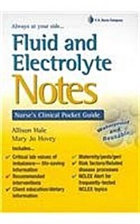 Fluid and Electrolyte Notes (Paperback)