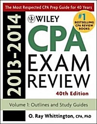 Wiley CPA Examination Review 2013-2014 (Paperback, 40th)