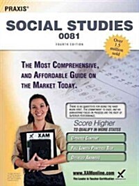 Praxis Social Studies 0081 Teacher Certification Study Guide Test Prep (Paperback, 4, Fourth Edition)