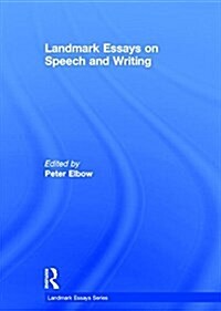 Landmark Essays on Speech and Writing (Hardcover)