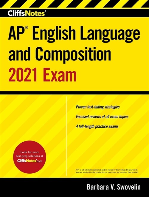 Cliffsnotes AP English Language and Composition 2021 Exam (Paperback)