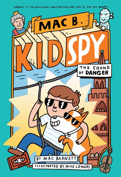 [중고] The Sound of Danger (Mac B., Kid Spy #5): Volume 5 (Hardcover)