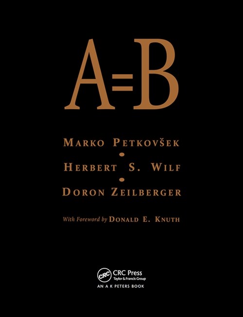 A = B (Paperback, 1)