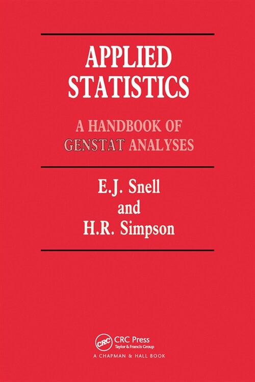 Applied Statistics : Handbook of GENSTAT Analysis (Paperback)