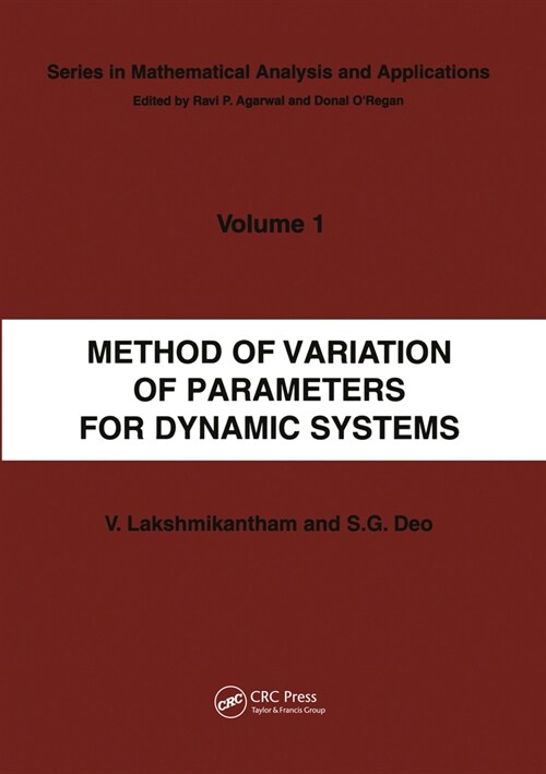 Method of Variation of Parameters for Dynamic Systems (Paperback, 1)