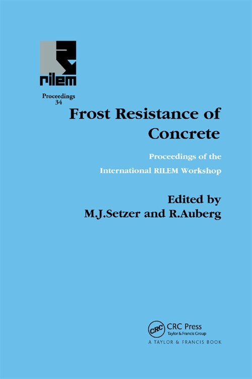 Frost Resistance of Concrete (Paperback, 1)