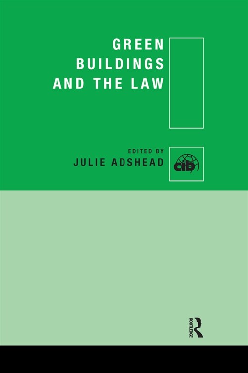 Green Buildings and the Law (Paperback, 1)