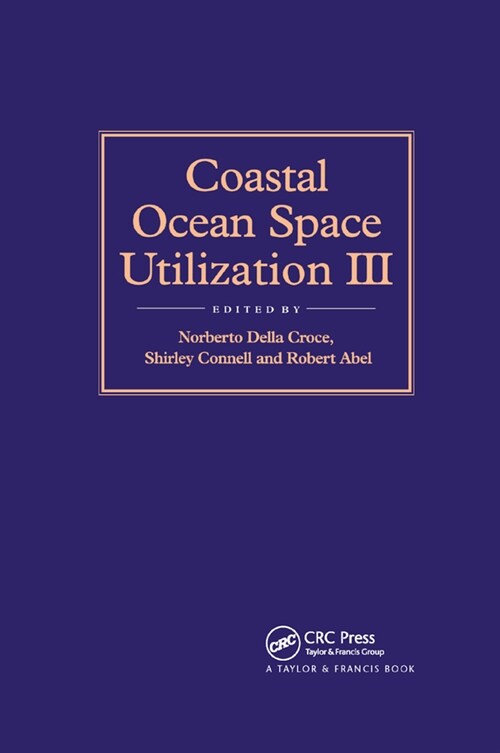 Coastal Ocean Space Utilization 3 (Paperback, 1)