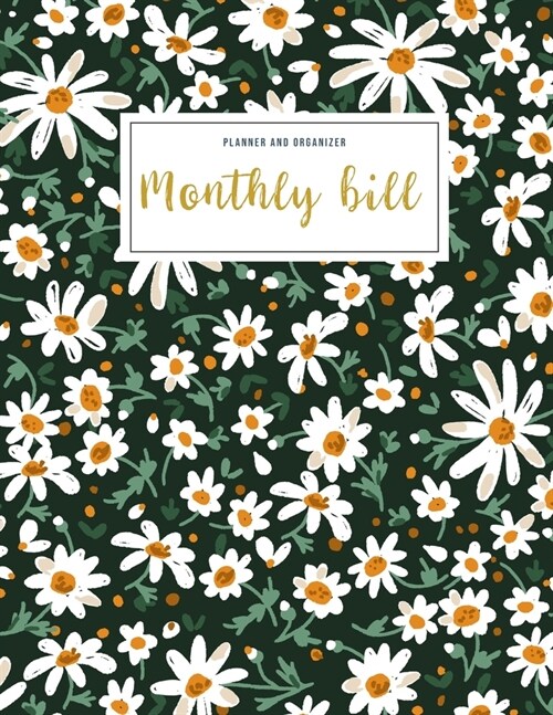 Monthly Bill Planner and Organizer: happy planner financial - 3 Year Calendar 2020-2022 Budget Planning, Financial Planning Journal (Bill Tracker, Exp (Paperback)