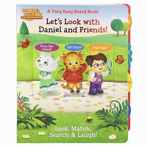 Daniel Tiger Lets Look with Daniel and Friends! (Board Books)