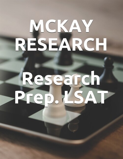 Research Prep. LSAT: The Law School Admission Test Prep. Book (Paperback)