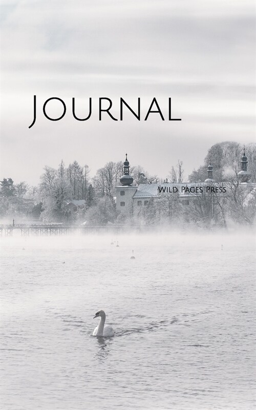 Journal: swan lake castle water swans medieval beautiful (Paperback)