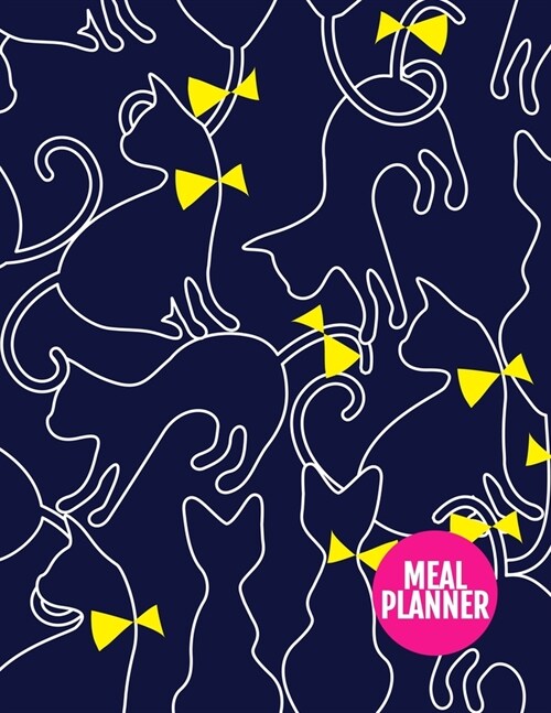 Meal Planner: Pretty Track And Plan Your Meals Weekly - 52 Week Food Planner - Diary - Log - Journal - Calendar - Meal Prep And Plan (Paperback)