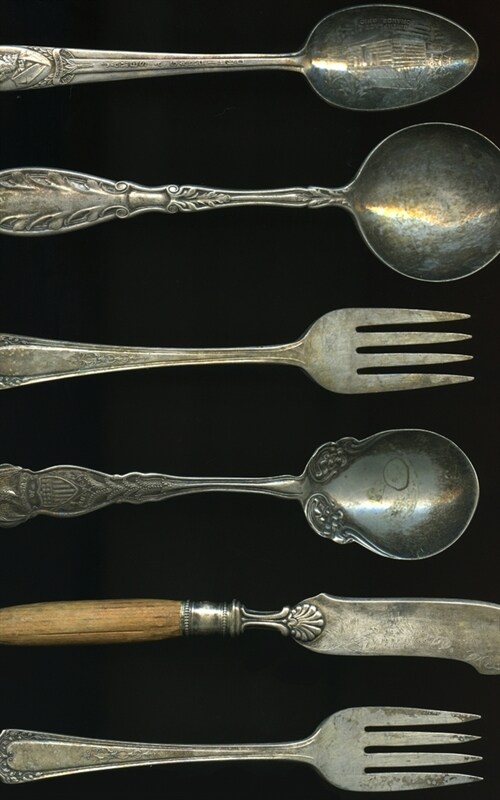Journal: Antique Kitchenware Forks Spoons Knives (Paperback)