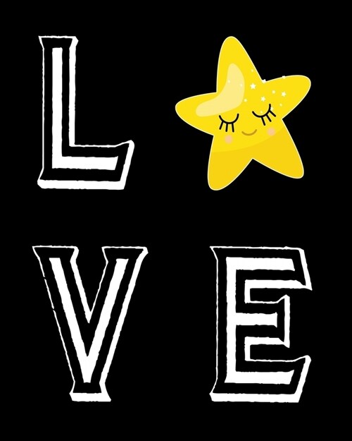 Lve: Star Theme Cover 2020 Monthly Planner Dated Journal 8 in x 10 in 110 pages (Paperback)