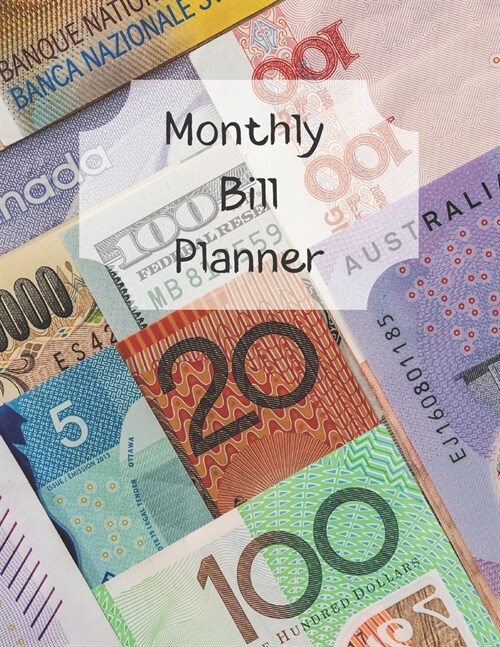 Monthly Bill Planner: Financial Budget Planner Expense Tracker Bill Organizer, Expense Tracker Budget Planner (Paperback)