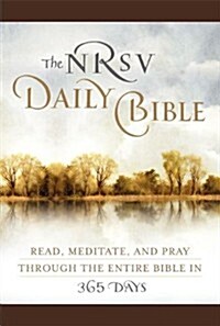 Daily Bible-NRSV: Read, Meditate, and Pray Through the Entire Bible in 365 Days (Imitation Leather)