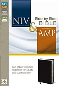Side-By-Side Bible-PR-NIV/Am (Bonded Leather)