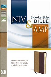 Side-By-Side Bible-PR-NIV/Am (Imitation Leather)