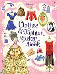 Clothes and Fashion Sticker Book (Hardcover)