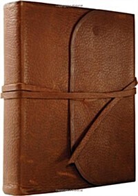 Single Column Journaling Bible-ESV-Strap Flap (Leather)