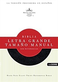 Biblia Letra Grande Tamano Manual con referencias (Paperback, BOX, LEA, Indexed)