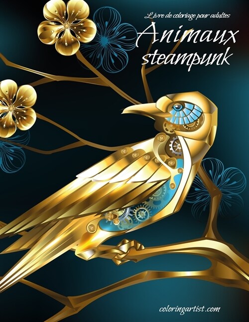 Livre de coloriage pour adultes Animaux steampunk (Paperback)
