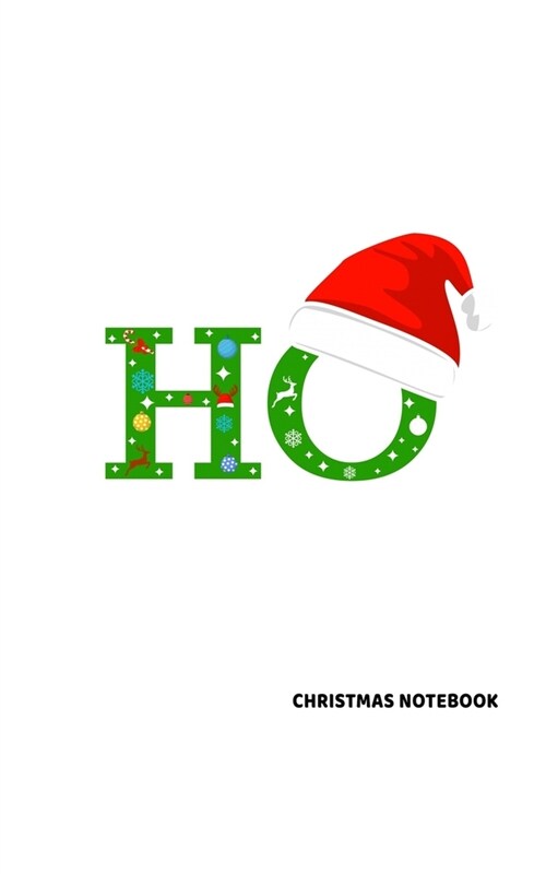 Christmas Notebook: Holiday Notepad With Lined Wide Ruled Paper For Taking Notes. Xmas Journal Diary 5 x 8 Inch Soft Cover For Home, Work (Paperback)