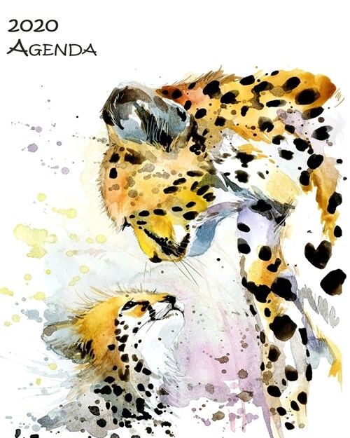 2020 Agenda: Large 8x 10 Daily and Monthly Agenda Planner and Organizer - 1-Page-a-Day to Plan, Organize and Be Productive V24 (Paperback)