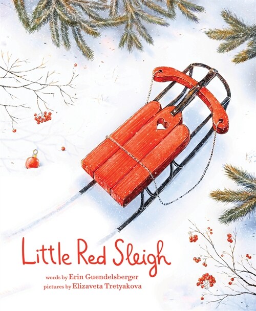 [중고] Little Red Sleigh (Hardcover)