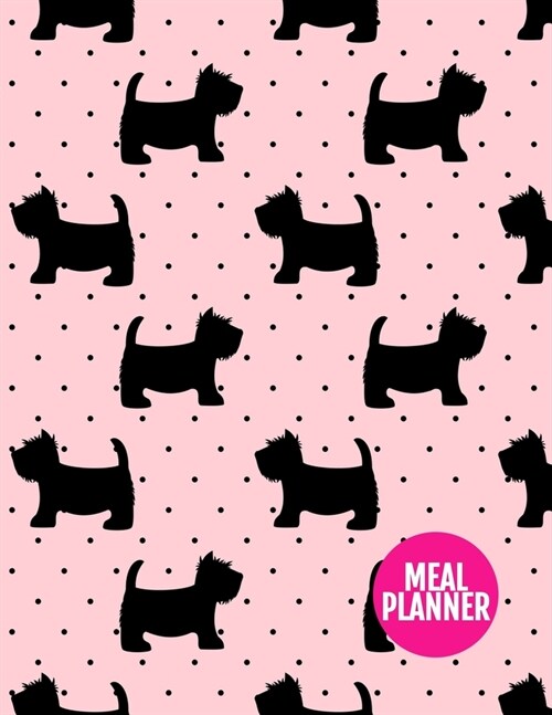 Meal Planner: Pretty Year 365 Daily - 52 Week Calendar Meal Planner Daily Weekly and Monthly For Track & Plan Your Meals Food Planni (Paperback)