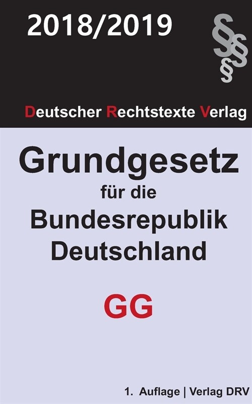 Grundgesetz: f? die Bundesrepublik Deutschland (Paperback)