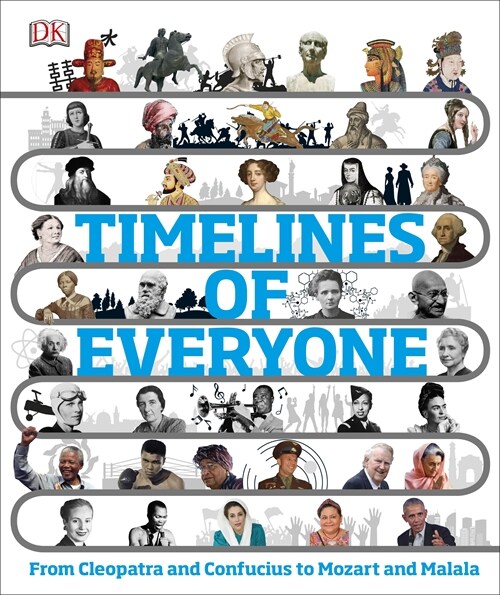 Timelines of Everyone : From Cleopatra and Confucius to Mozart and Malala (Hardcover)