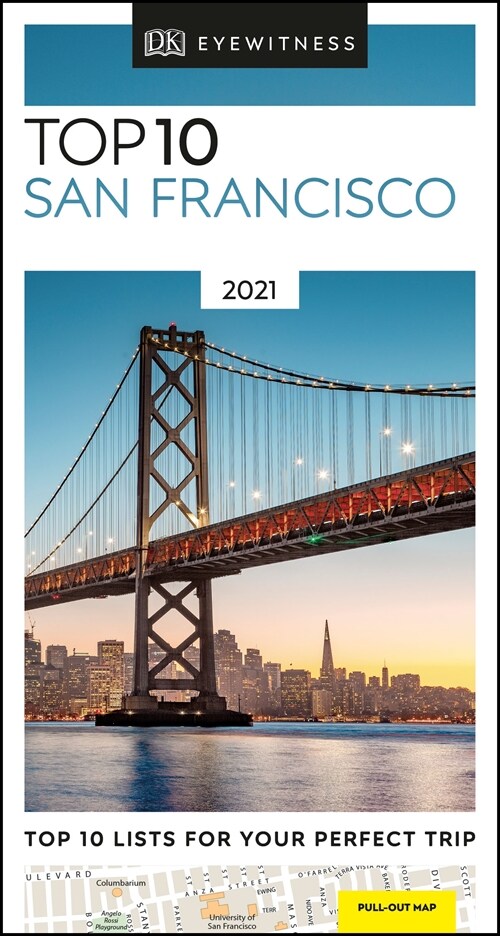 DK Eyewitness Top 10 San Francisco : 2021 (Travel Guide) (Paperback, 3 ed)