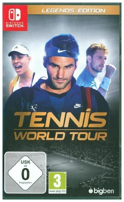 Tennis World Tour, 1 Nintendo Switch-Spiel (Legends Edition) (00)