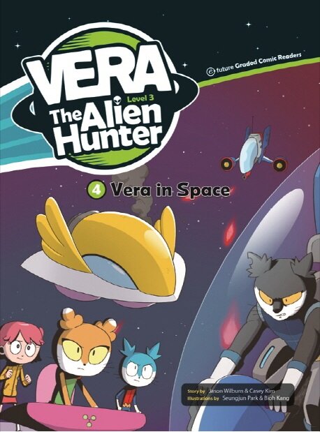 VERA The Alien Hunter Level 3-4: Vera in Space (Paperback + QR 코드)