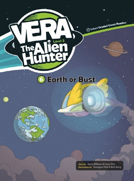 VERA The Alien Hunter Level 3-6: Earth or Bust (Paperback + QR 코드)