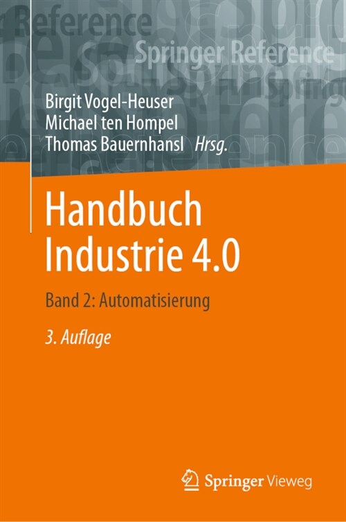 Handbuch Industrie 4.0: Band 2: Automatisierung (Hardcover, 3, 3. Aufl. 2022)