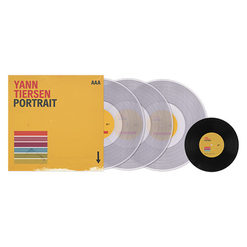 [수입] Yann Tiersen - Portrait [4LP / 한정 클리어 컬러 바이닐 3LP + 보너스 7인치 블랙 LP]