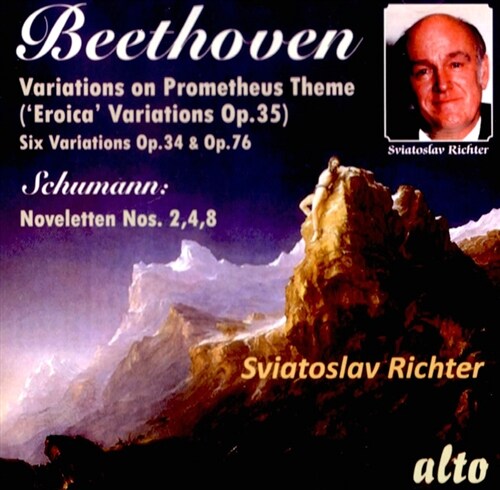 [수입] 베토벤 : 여섯 개의 변주곡 Op.34, 슈만 : 노벨레테(발췌) 외