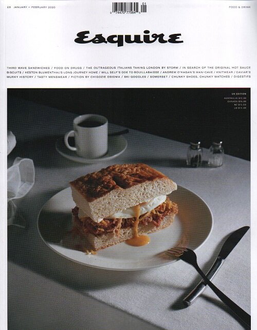 Esquire UK (월간 영국판): 2020년 01/02월호