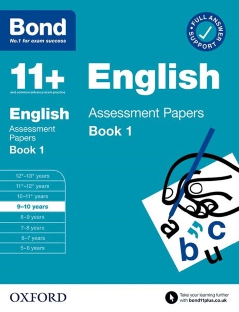 Bond 11+: Bond 11+ English Assessment Papers 9-10 Book 1: For 11+ GL assessment and Entrance Exams (Paperback)