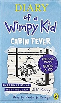 [중고] Diary of a Wimpy Kid: Cabin Fever (Book 6) (Multiple-component retail product)