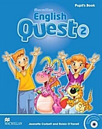 Macmillan English Quest Level 2 Pupils Book Pack (Package)