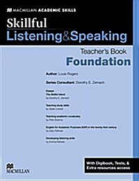 [중고] Skillful Foundation Level Listening & Speaking Teacher‘s Book and Digibook Pack (Package)