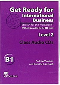 Get Ready For International Business 2 Class Audio CD [BEC] (CD-Audio)