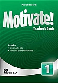 Motivate! Level 1 Teachers Book + Class Audio + Test Pack (Package)