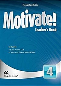 Motivate! Level 4 Teachers Book + Class Audio + Test Pack (Package)