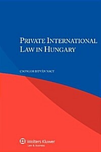 Private International Law in Hungary (Paperback)