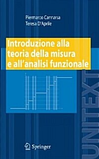 Introduzione Alla Teoria Della Misura E Allanalisi Funzionale (Paperback, 2008)